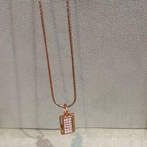 Elegant Brighton Gold Pendant Necklace